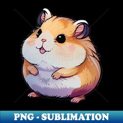 cute hamster - aesthetic sublimation digital file - unlock vibrant sublimation designs