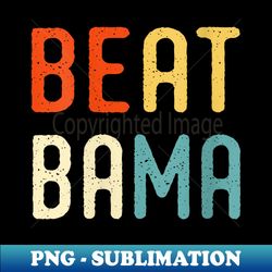 beat bama - vintage retro beat bama - high-quality png sublimation download - transform your sublimation creations