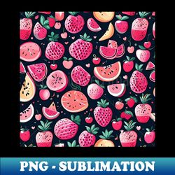 cute fruits pattern gift ideas cute fruit gift ideas - stylish sublimation digital download - unleash your creativity