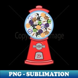 monster machine -- spooky gumballs - instant png sublimation download - perfect for creative projects