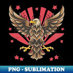 traditional eagle tattoo - instant png sublimation download - stunning sublimation graphics