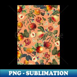 vintage fruit pattern xxix - instant sublimation digital download - spice up your sublimation projects