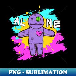 alone - digital sublimation download file - perfect for sublimation art