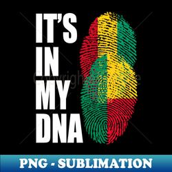 guinean and benin mix heritage dna flag - unique sublimation png download - spice up your sublimation projects