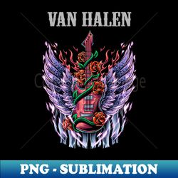 halen band - aesthetic sublimation digital file - capture imagination with every detail