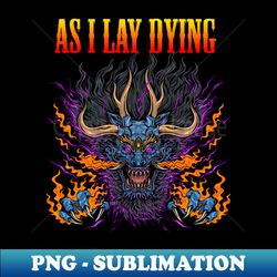 as lay dying band - instant png sublimation download - create with confidence