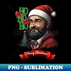 santa clause - aesthetic sublimation digital file - fashionable and fearless