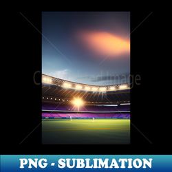 this is an image of a stadium that is full of lights - stylish sublimation digital download - unleash your creativity