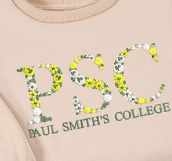 college floral letter embroidered sweatshirt,embroidery soro, 4