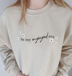 in my engaged era embroidered sweatshirt, embroidered engage, 42