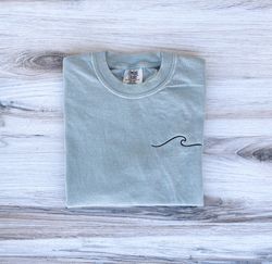 wave comfort colors tee, ocean shirt, 31