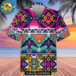 full color thunder bird native american hawaiian shirt 3d new 1