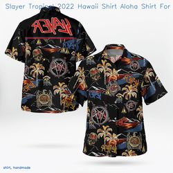 slayer tropical 2022 tropical shirt aloha shirt for men womenb, 42