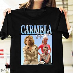 carmela soprano character vintage shirt, edith falco actress shirt, th