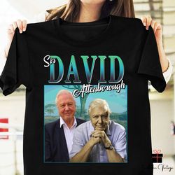 david attenborough homage t-shirt, biologist shirt, natural history sh