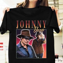 johnny depp homage t-shirt, johnny depp fan shirt, johnny depp lover s