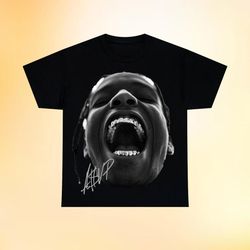 asap rocky shirt, asap rocky tee, rare concert merch rap tee, hip hop graphic to