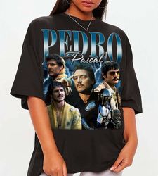vintage pedro pascal shirt retro 90s, narco pedro pascal fans gift, comfort colors shirt, gift for fans,  pedro pascal t