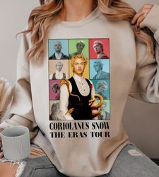 vintage coriolanus snow shirt, coriolanus snow comfort colors tees, retro t-shirt, gift for fans, coriolanus snow sweats
