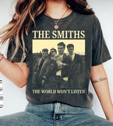 vintage the smiths aesthetic t-shirt, 80s retro musical vintage t-shirt, gift for fans, comfort colors shirt.jpg