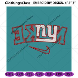 new york giants reverse nike embroidery design download file