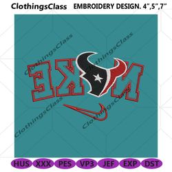 houston texans reverse nike embroidery design download file