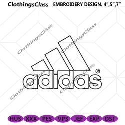 adidas moutain outlines logo embroidery download file