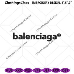 balenciaga bold symbol embroidery download file