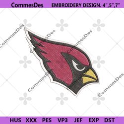 arizona cardinals logo nfl embroidery design download