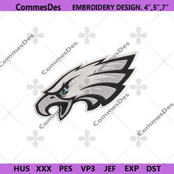 philadelphia eagles logo nfl embroidery design download