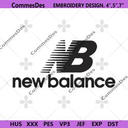 new balance logo embroidery design download