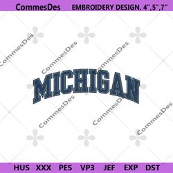 michigan wolverines embroidery design, ncaa embroidery designs, michigan wolverines embroidery instant file