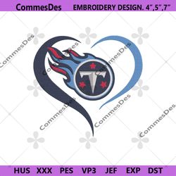 tennessee titans embroidery files, nfl embroidery files, tennessee titans file