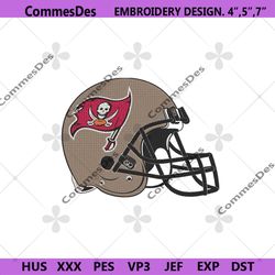 tampa bay buccaneers football helmet logo machine embroidery