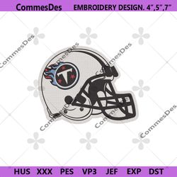 tennessee titans football helmet logo machine embroidery