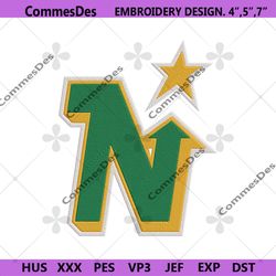 dallas stars embroidery files, nhl embroidery files, dallas stars file