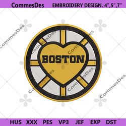 boston bruins embroidery files, nhl embroidery files, boston bruins file