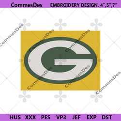 green bay packers embroidery design, nfl embroidery designs, green bay packers file