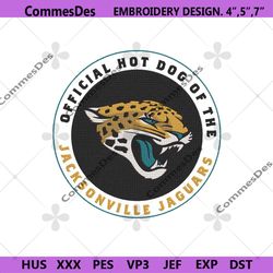 jacksonville logo embroidery, jacksonville jaguars embroidery, design file