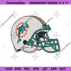 miami dolphins helmet logo machine embroidery