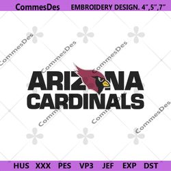 cardinals football team logo machine embroidery design file