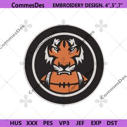 cincinnati bengals logo embroidery design, cincinnati bengals embroidery, bengals embroidery file