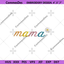 mama machine embroidery files design, mothers day embroidery files, mother design embroidery instant design download dig