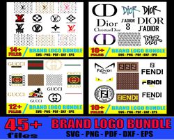 famous brand logo bundle svg, fashion brand logo svg, logo svg