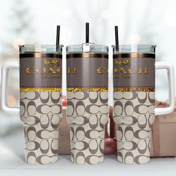 coach logo tumbler design, 20oz tumbler, tumbler wrap design