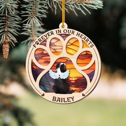 personalized pet memorial suncatcher ornament bring lifelong memories