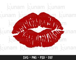 lips svg, red lips svg, american lips svg, kiss cut file, kiss design, valentine svg, kiss png, kiss dxf, kiss eps, kiss