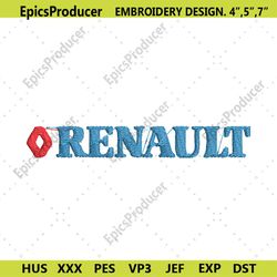 renault logo embroidery download brand car logo embroidery download file