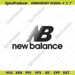 new balance logo embroidery design download