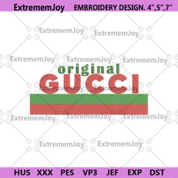 gucci original logo brand embroidery design download